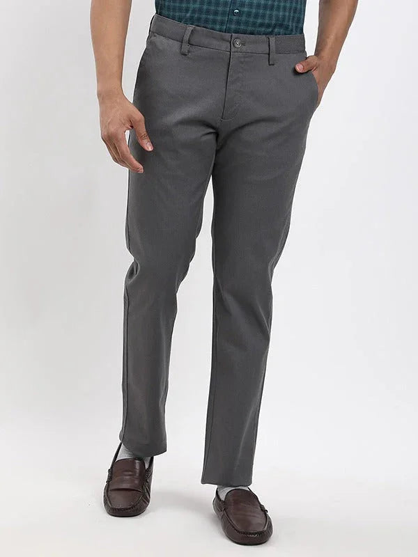 Men's Brooklyn Fit Cotton Stretch Trousers
