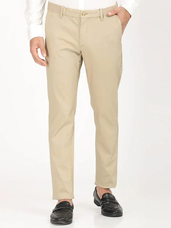 Men's Brooklyn Fit Cotton Stretch Trousers