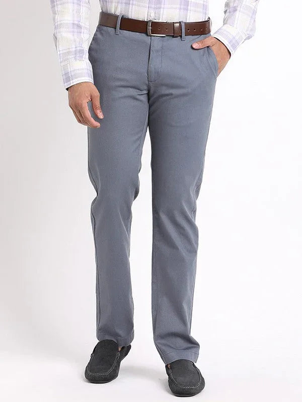 Men's Brooklyn Fit Cotton Stretch Trousers