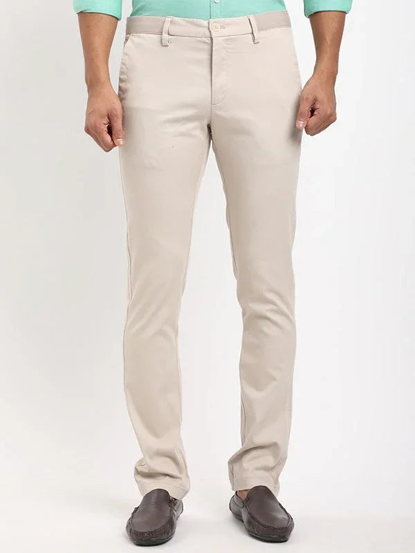 Men's Brooklyn Fit Cotton Stretch Trousers