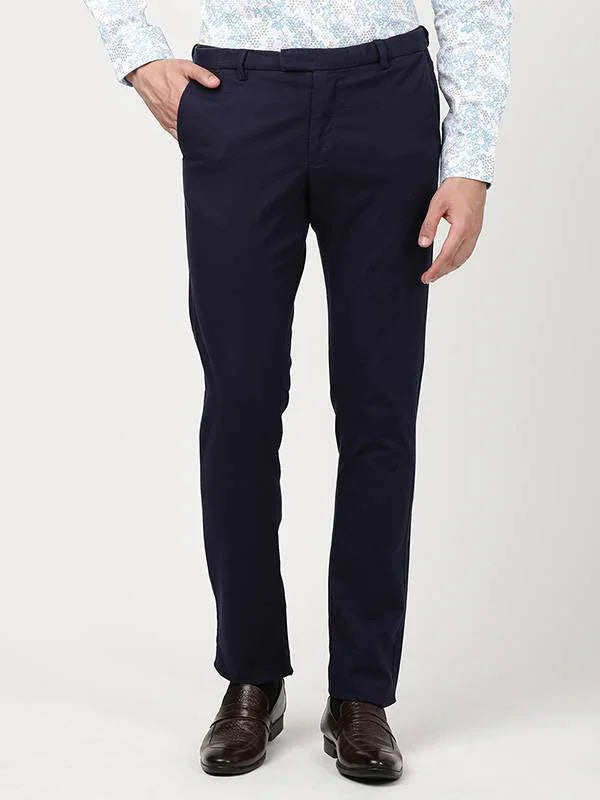 Men's Brooklyn Fit Cotton Stretch Trousers
