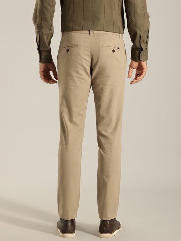 Buy Men's Brooklyn Fit Cotton Stretch Trouser Online