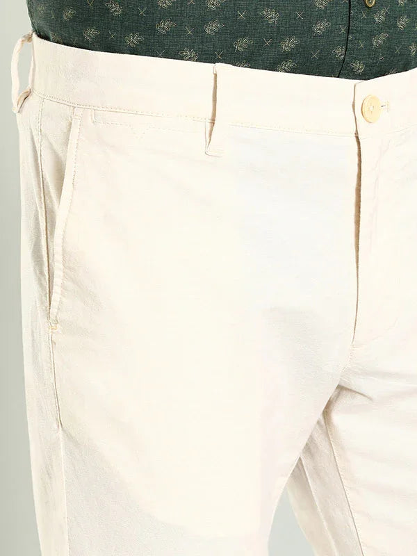 Slim Fit Cotton Trouser