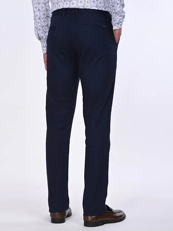 Men's Brooklyn Fit Cotton Stretch Trousers