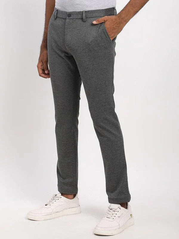 Slim Comfort Fit Cotton Poly Trouser