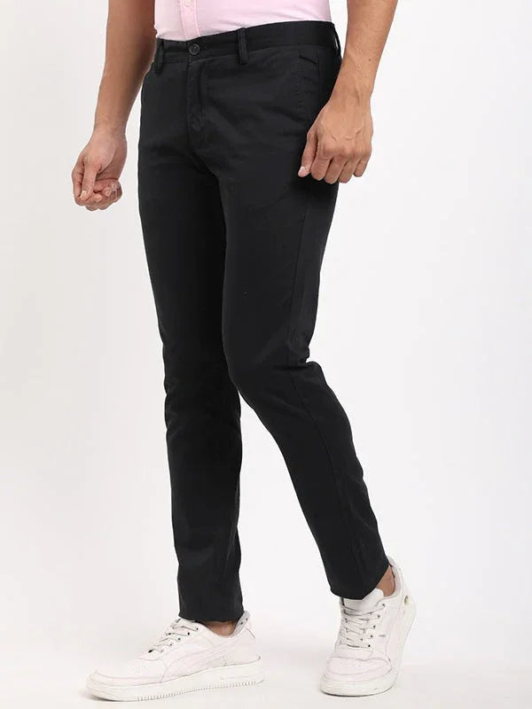 Slim Fit Cotton Trouser