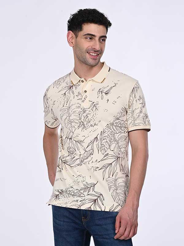 Men's Printed Polo T-Shirt