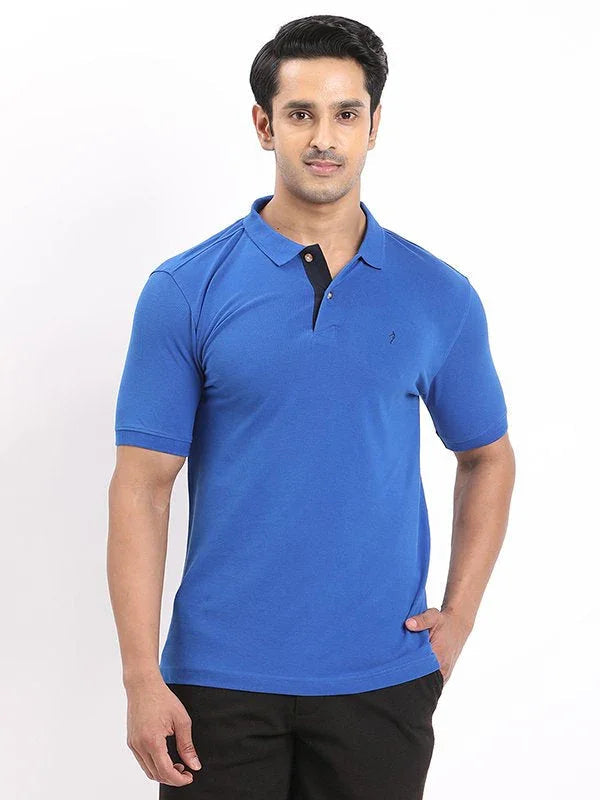 Men's Solid Polo T-Shirt