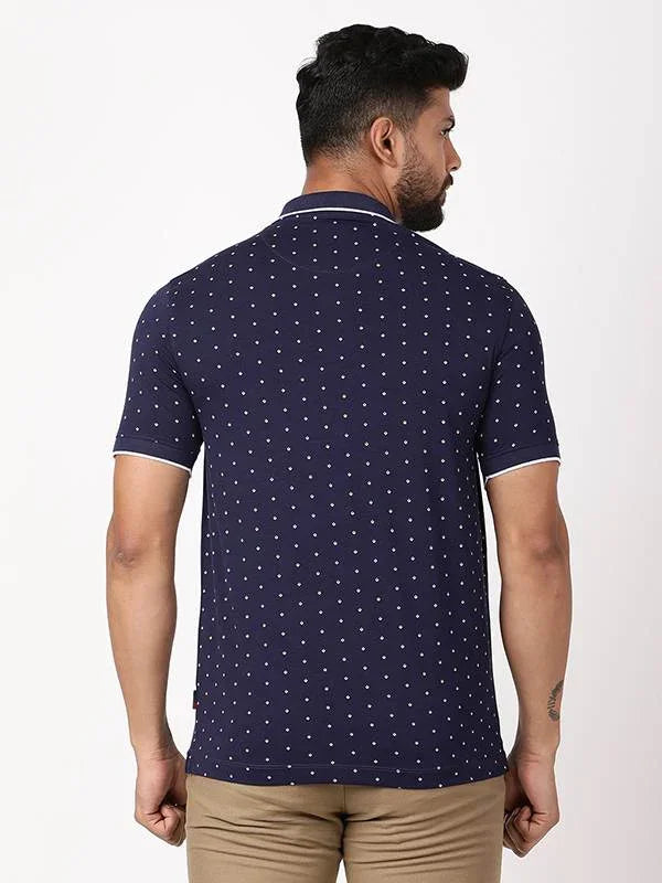 Men's Printed Polo T-Shirt Indian Terrain Fashions Limited
