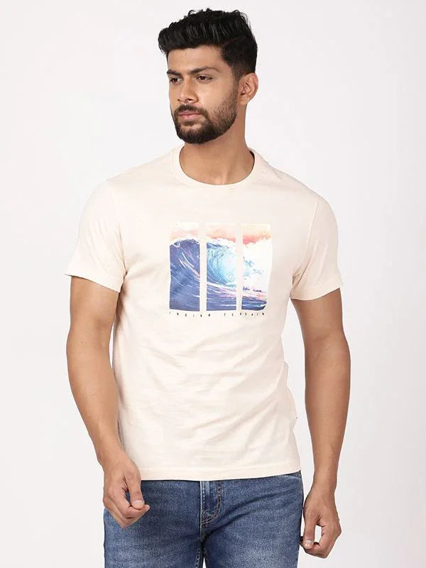 Men's Graphic Crew Neck T-Shirt