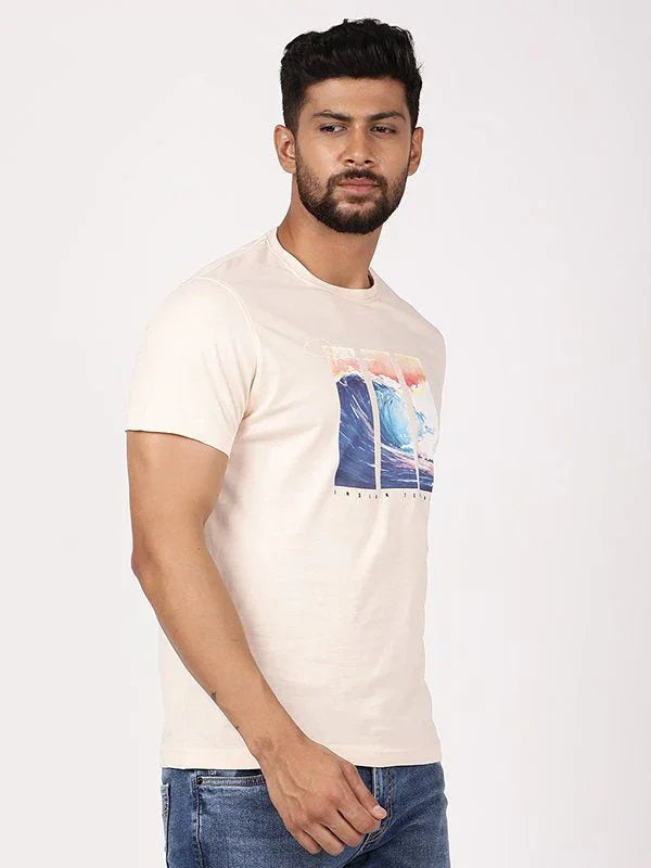 Men's Graphic Crew Neck T-Shirt