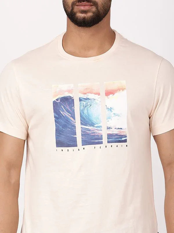 Men's Graphic Crew Neck T-Shirt