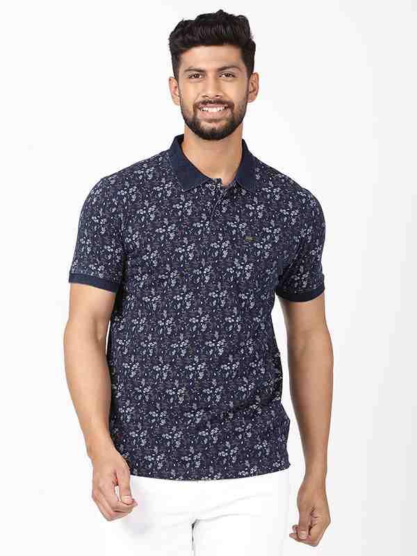 Men's Printed Polo T-Shirt