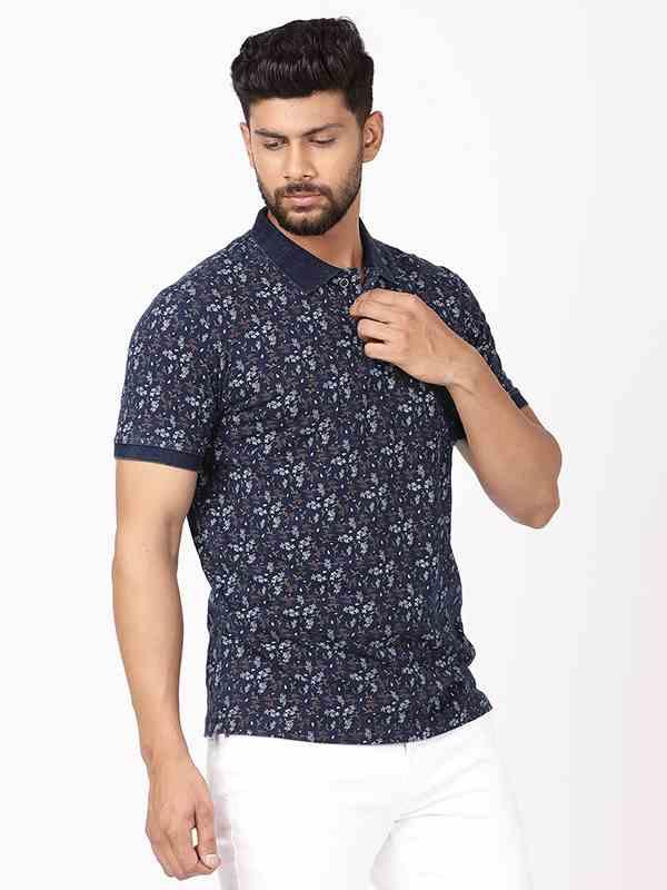 Men's Printed Polo T-Shirt