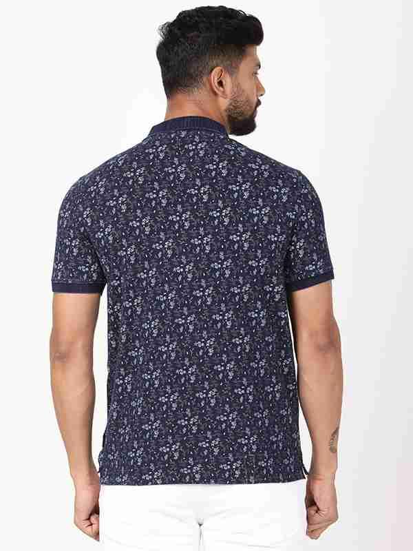Men's Printed Polo T-Shirt