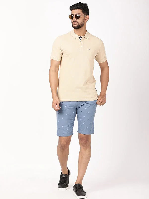 Men's Solid Polo T-Shirt