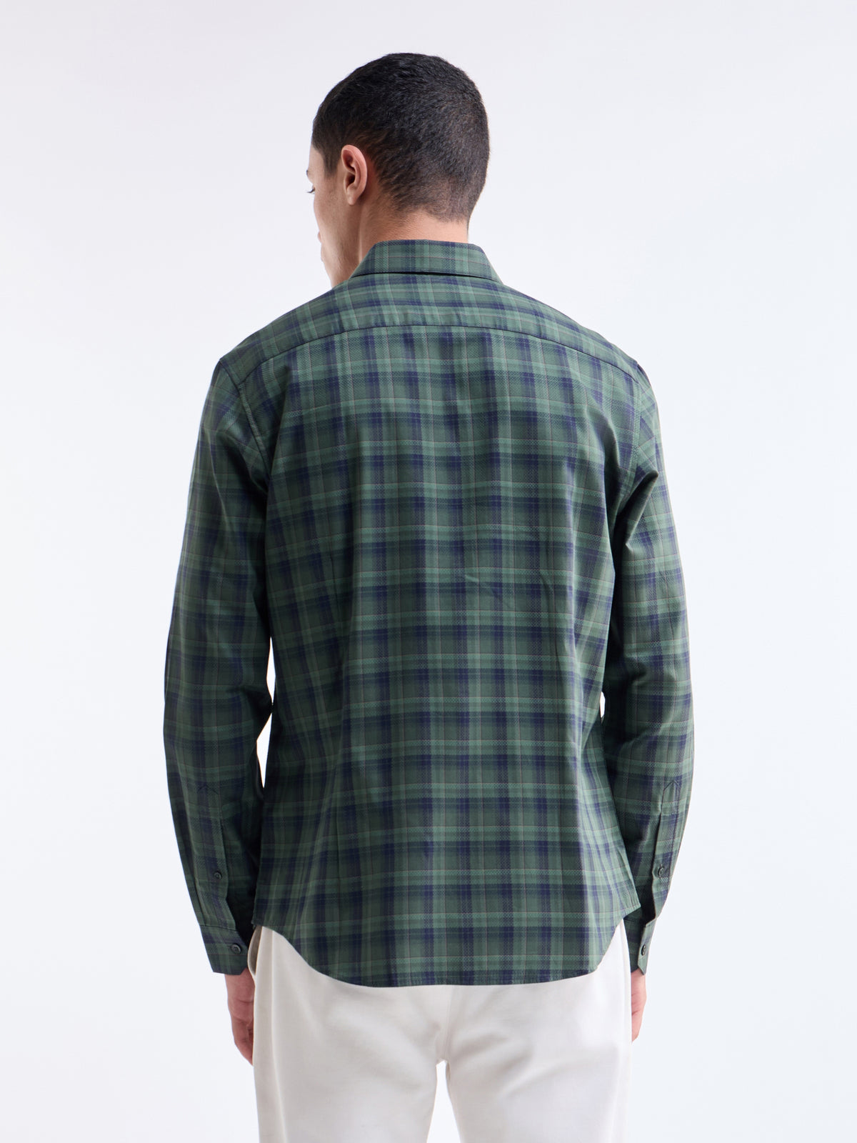 check Regular Fit Shirt - Pine t4option_0